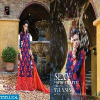 khushika Sparkling Wholesale Western Ready made Salwar suits